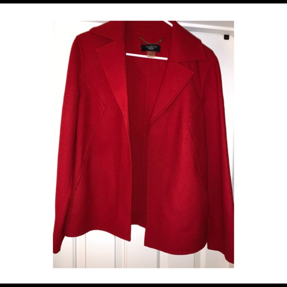 Red Drape Jacket - image 1